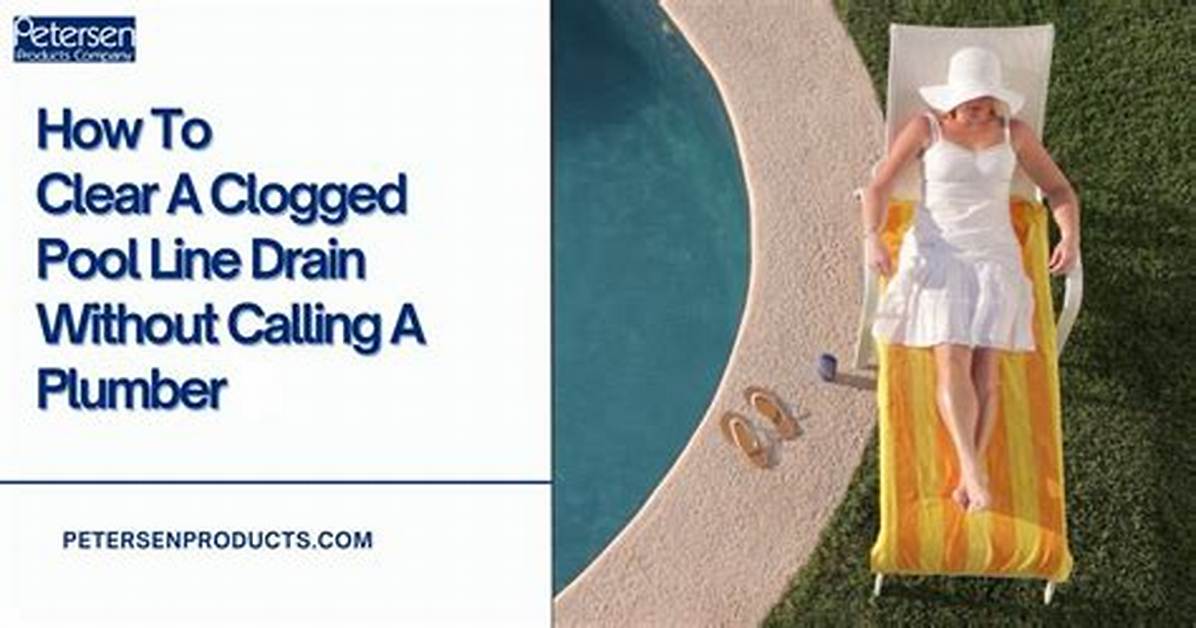 How to Clean Clogged Pool