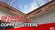 How to Clean Copper Gutters