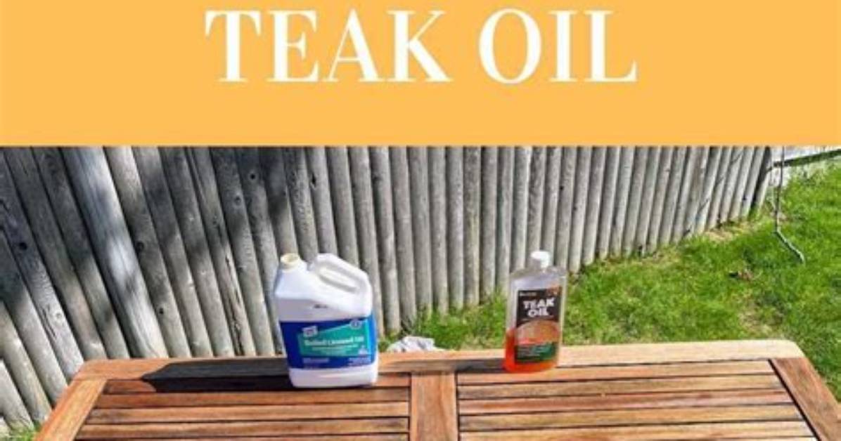How to Clean Furniture with Linseed Oil