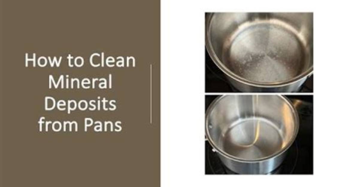 How to Clean Mineral Deposits on Stainless Steel