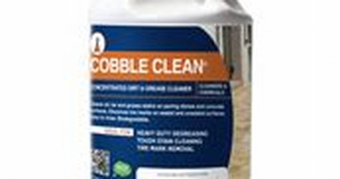 How to Clean Oil on a Cobblestone