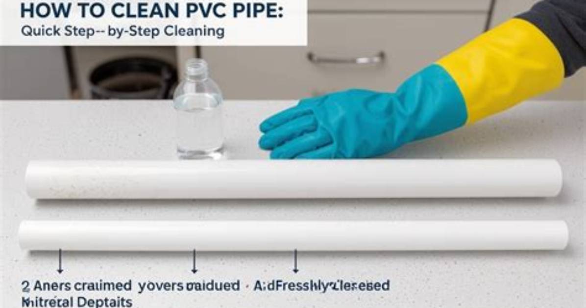 How to Clean Pvc Pipe