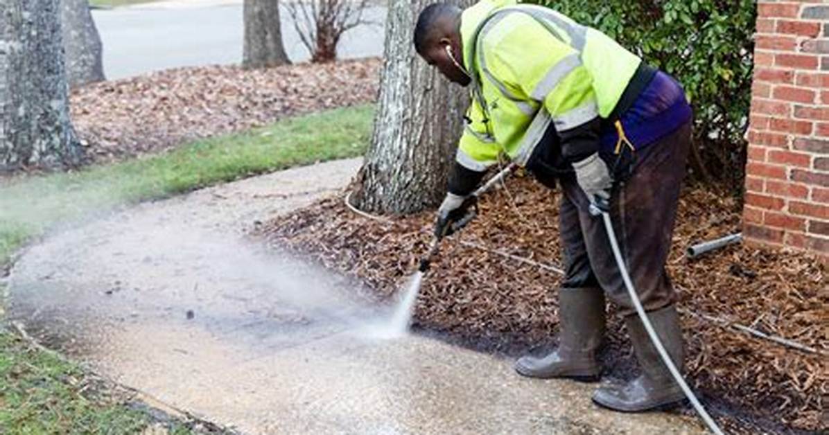How to Clean Sidewalk