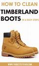 How to Clean Stains off Timberland Boots with a Home Remedy