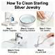 How to Clean Sterling Silver Using Reynolds Wrap