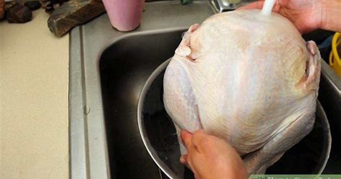How to Clean Turkey