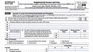 How to Complete Schedule E for the Room I Rented?