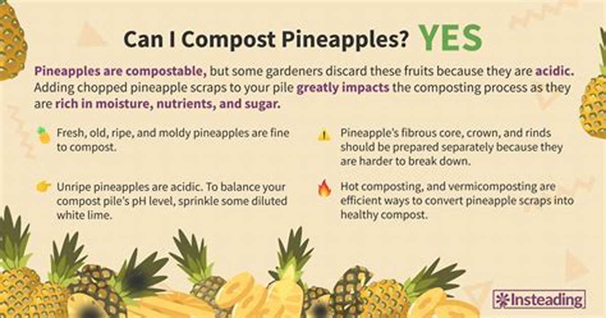 How to Compost Pineapples