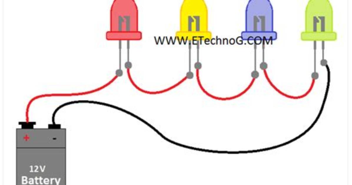 How to Connect an Led Light to a Small Solar
