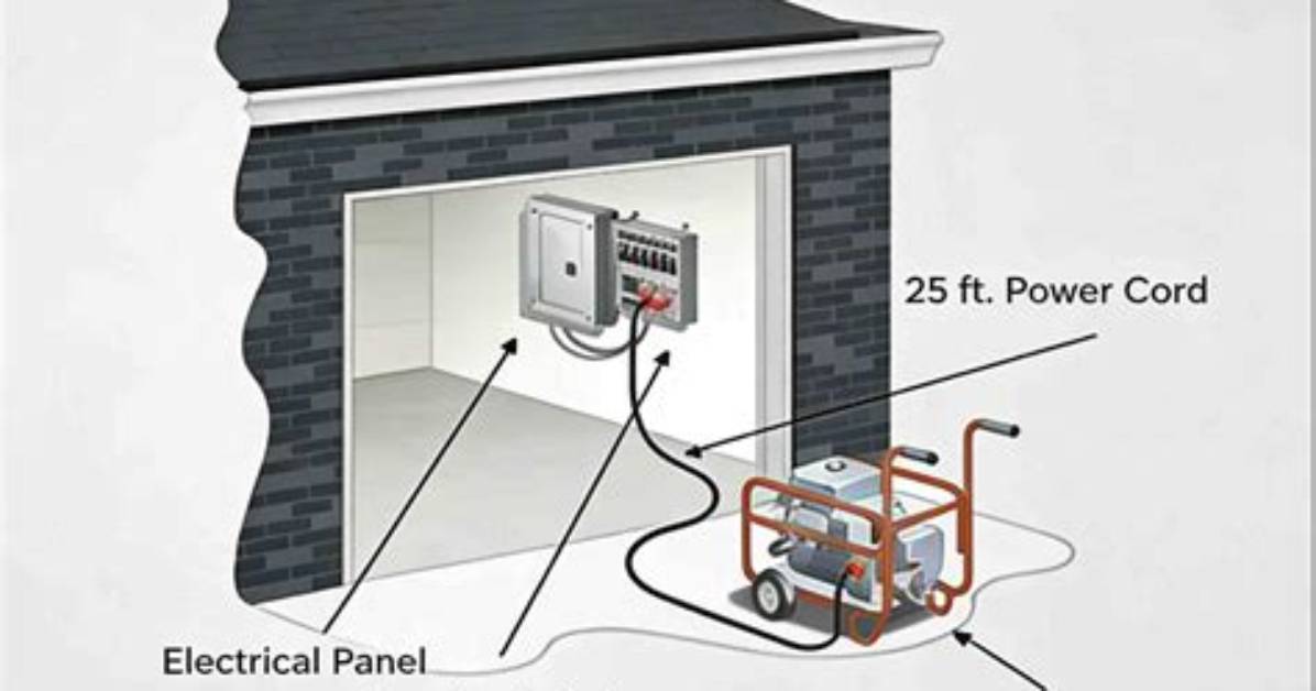 How to Connect Generator to House with Transfer