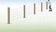How to Construct a Barbed Wire Fence Across a Creek