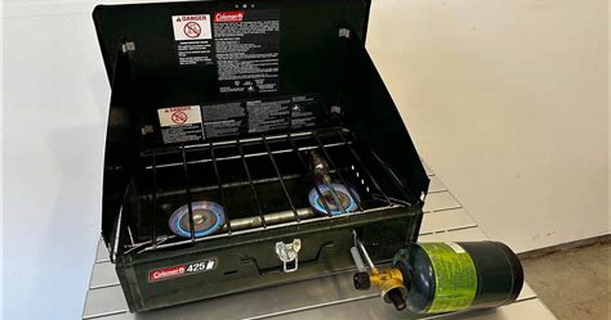 How to Convert a Coleman Camp Stove To