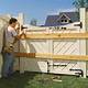 How to Convert a Fence Panel into a Gate