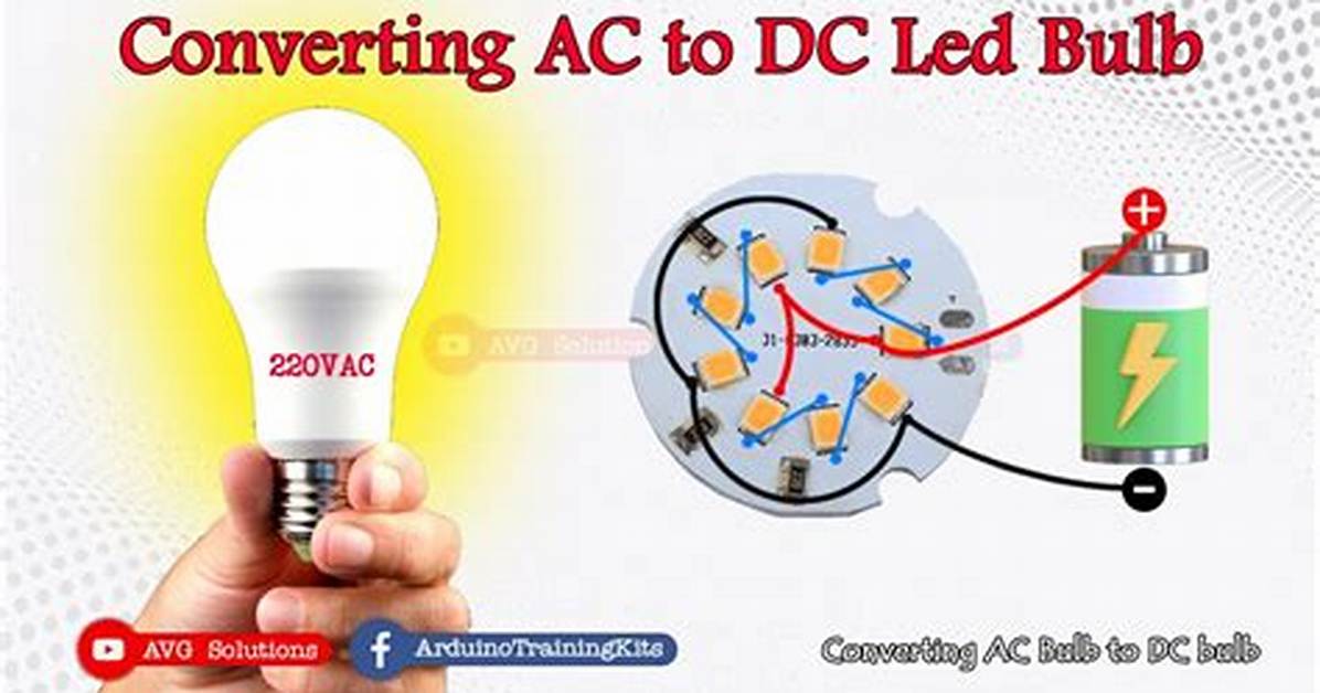 How to Convert House Lights to Dc