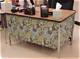 How to Cover a Desk with Fabric