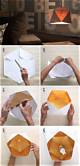 How to Cover a Lampshade with Paper