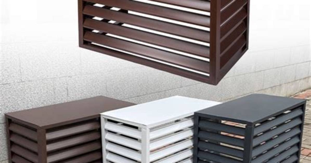 How to Cover an Air Conditioner with A