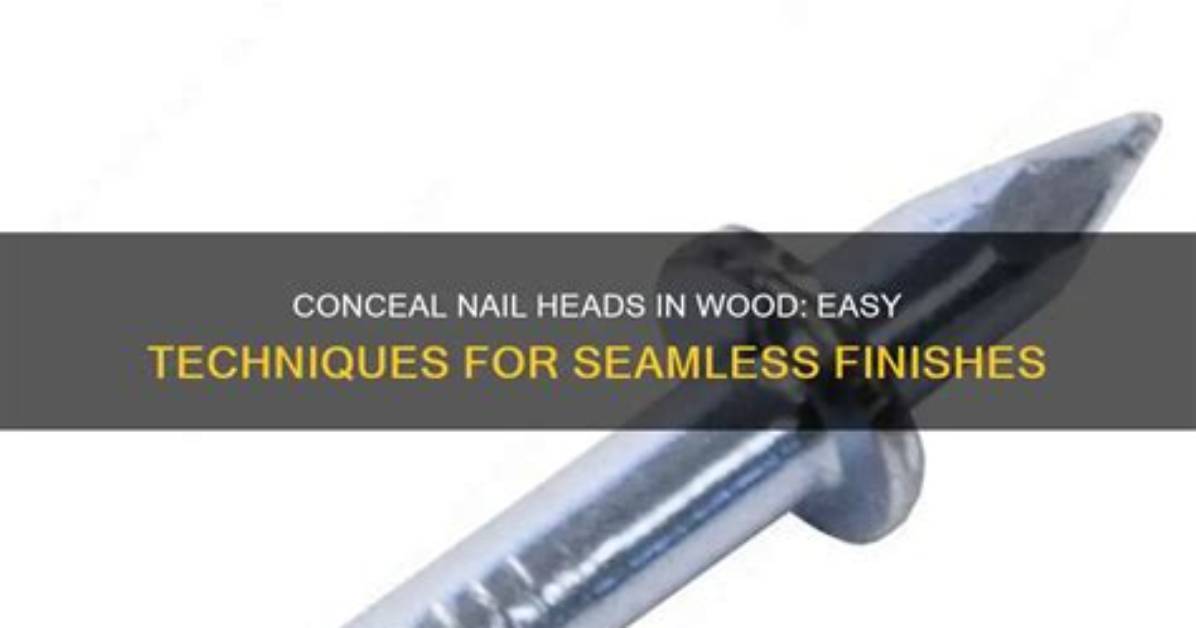 How to Cover Nail Heads in Hardwood