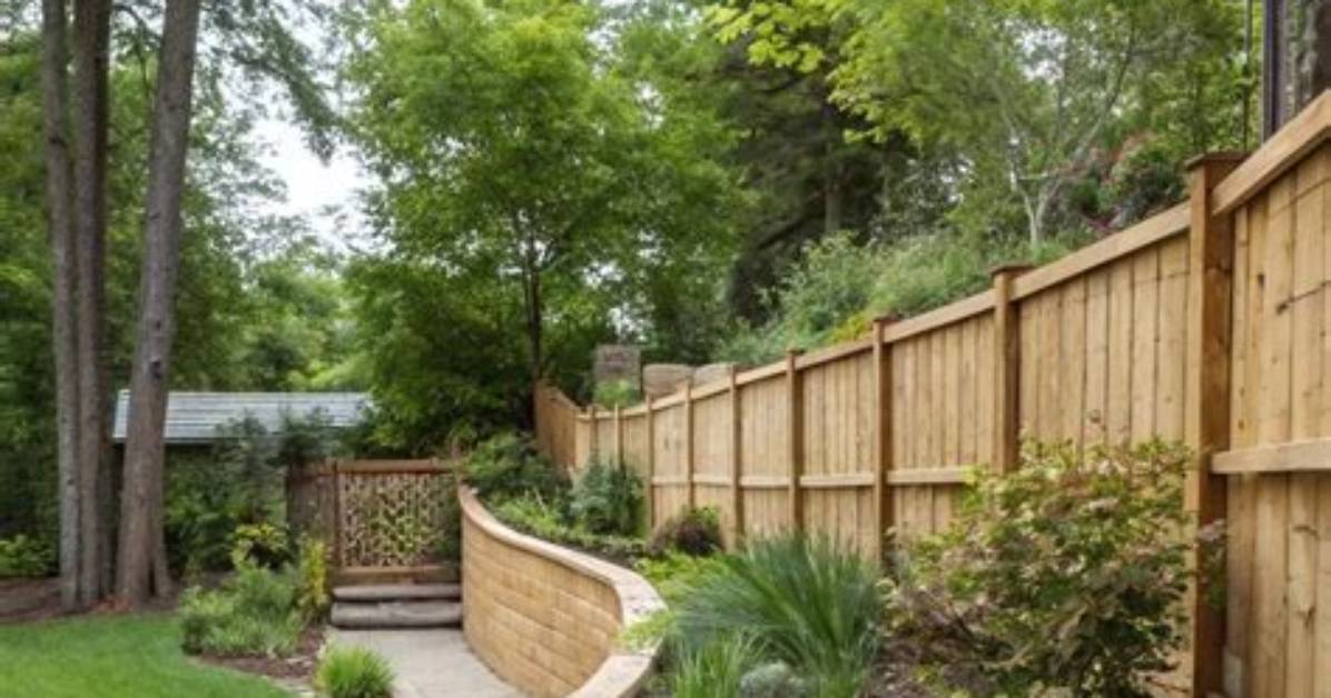 How to Curve a Wooden Retaining Wall