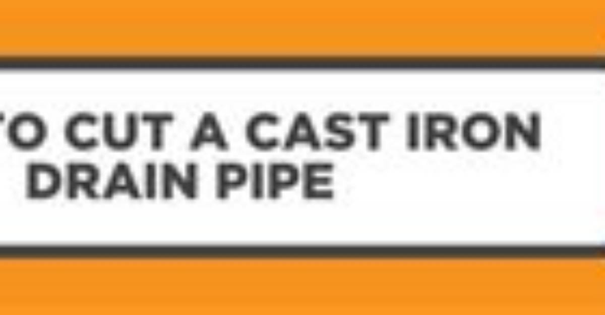 How to Cut a Drain Pipe for the Height of a Toilet
