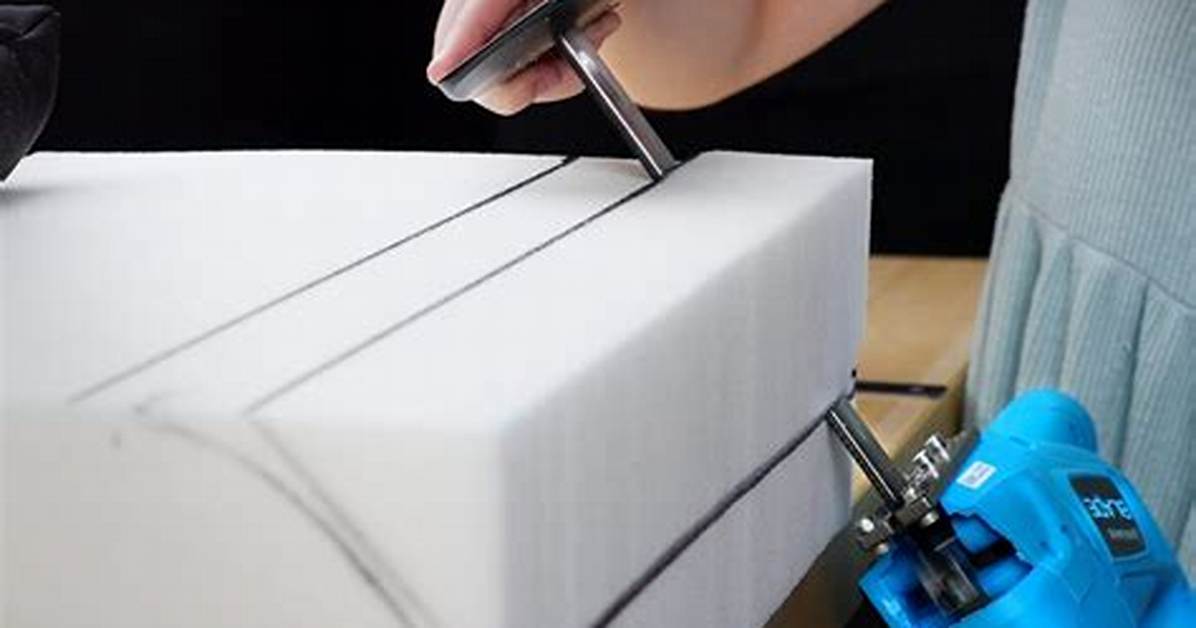 How to Cut a Foam