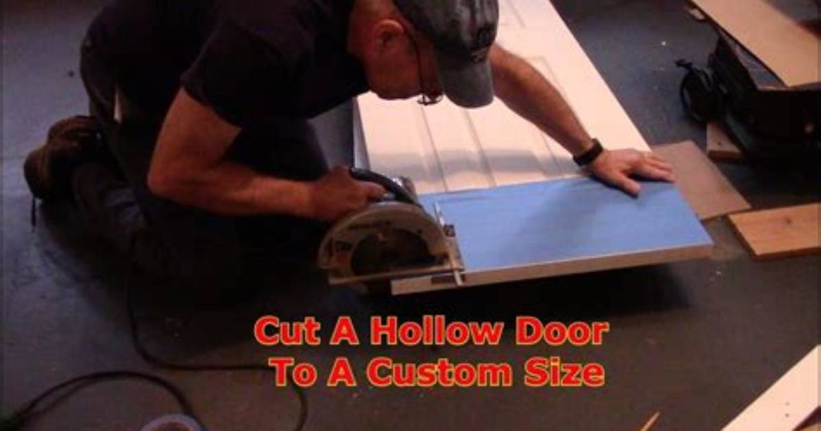 How to Cut a Hollow Core