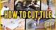 How to Cut Ceramic Tile with a Miter Saw