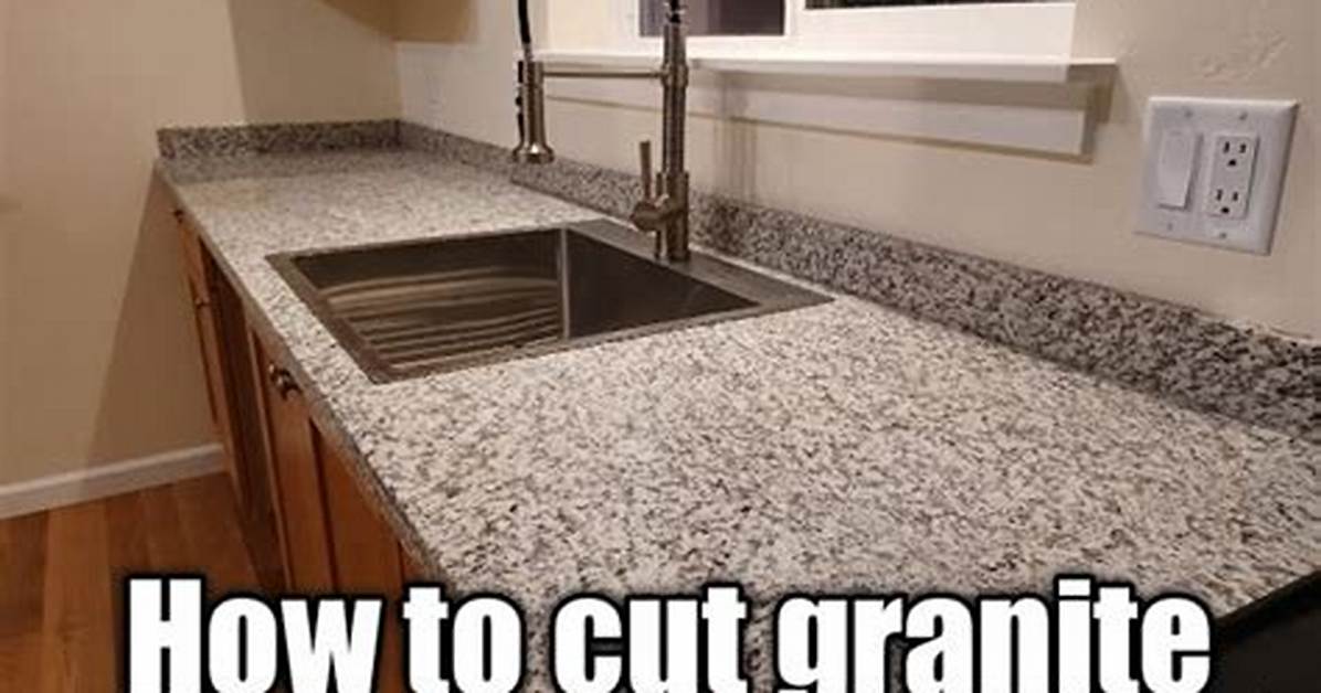 How to Cut Granite With