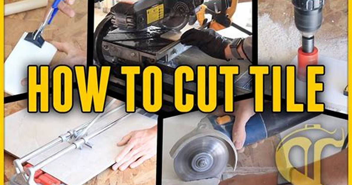 How to Cut Stone Tiles with Hand