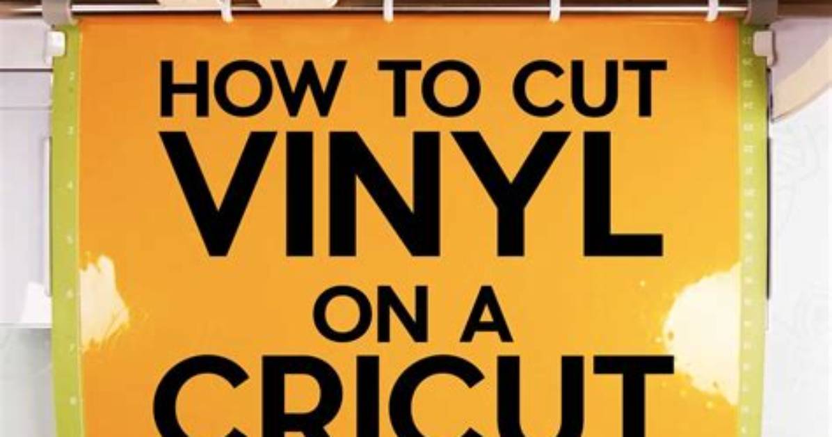 How to Cut Vinyl