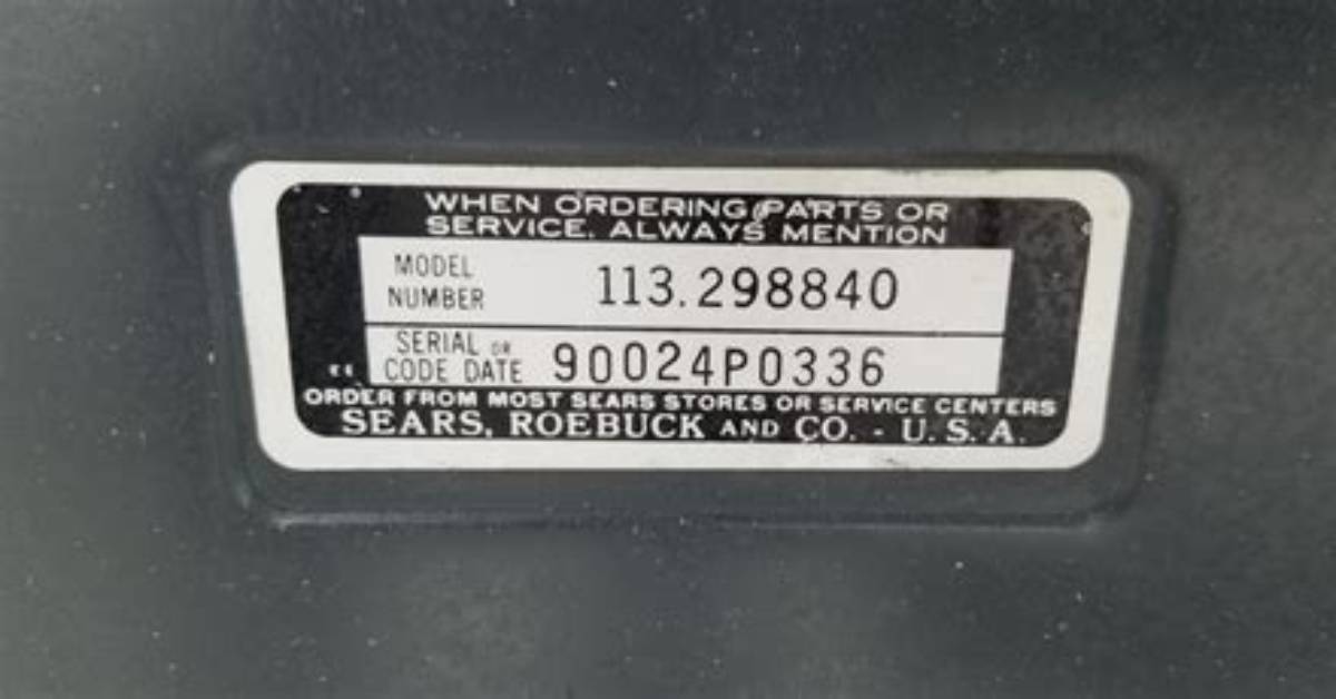 How to Decode a Craftsman Lathe Serial