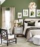 How to Decorate a Bedroom with Green Carpet