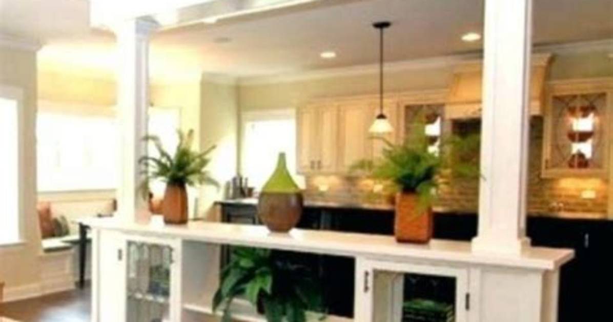 How to Decorate a Half Wall Room