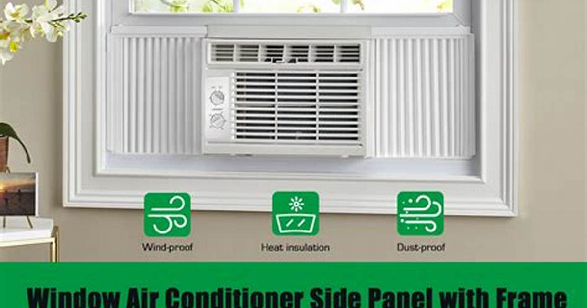 How to Decorate a Window Air Conditioner With