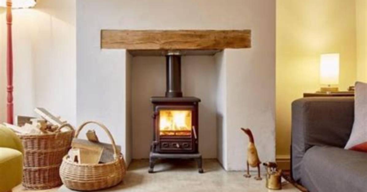 How to Decorate Around a Wood Burning