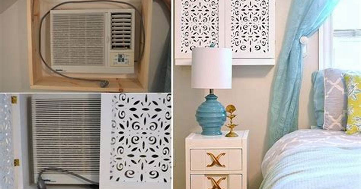 How to Decorate Around an Air Conditioner