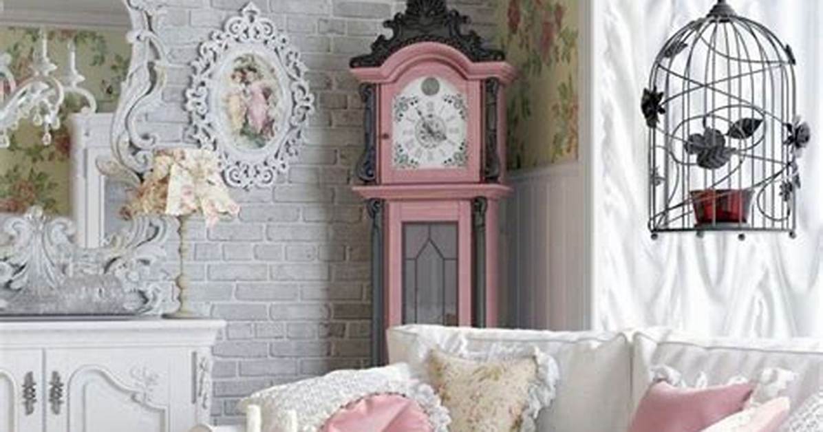 How to Decorate in Shabby Chic with Dark Furniture