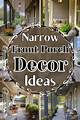 How to Decorate Long, Narrow Front Porches