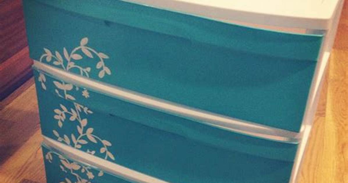 How to Decorate Plastic Storage