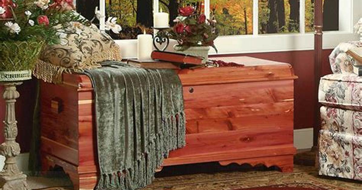 How to Decorate with a Cedar Chest