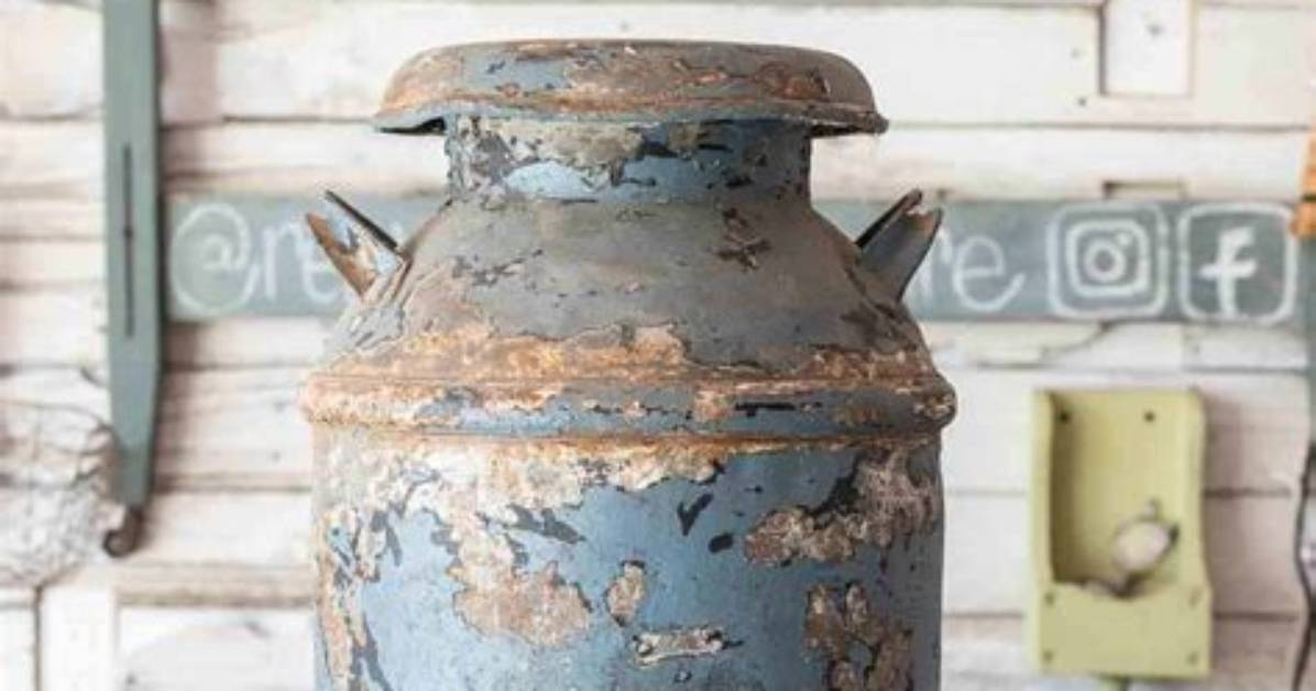 How to Decorate with Antique Milk Cans