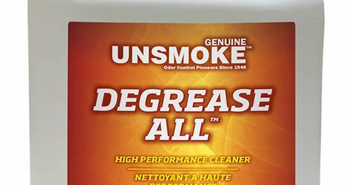 How to Degrease A