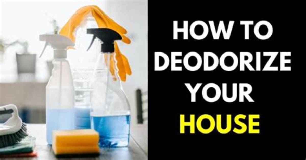 How to Deodorize A