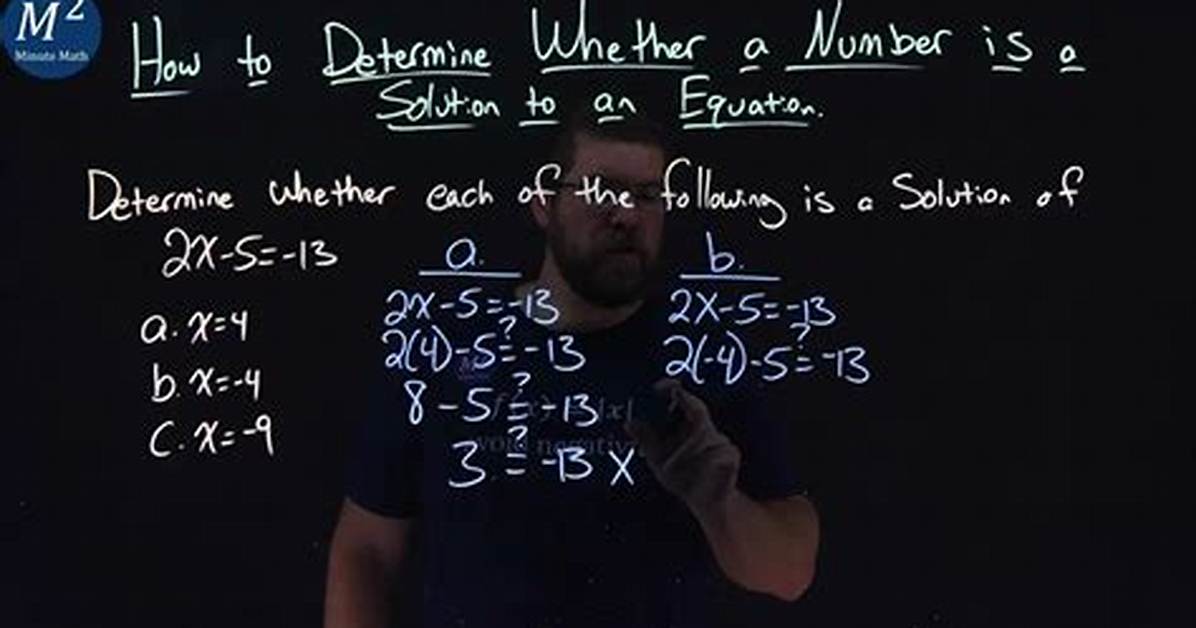 How to Determine