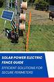 How to Disable an Electric Fence