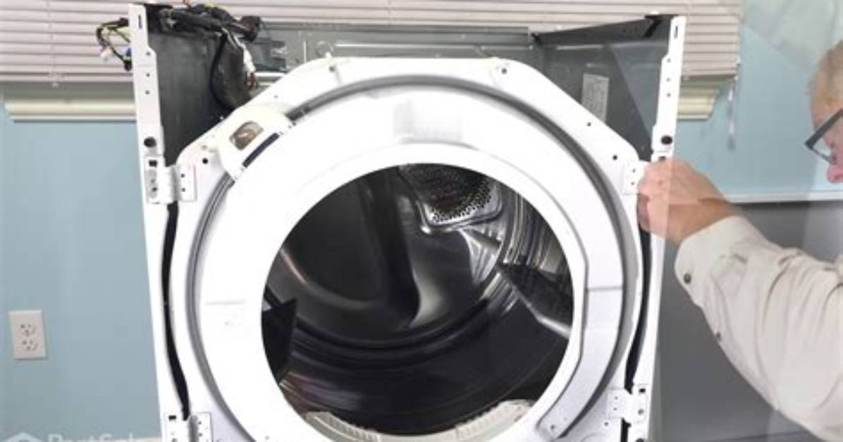 How to Disassemble a Dryer: Lg Tromm Dle59775S