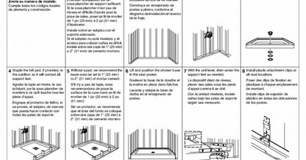 How to Disassemble a Sterling Shower