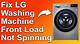 How to Disconnect an Lg Frontloader Washing Machine