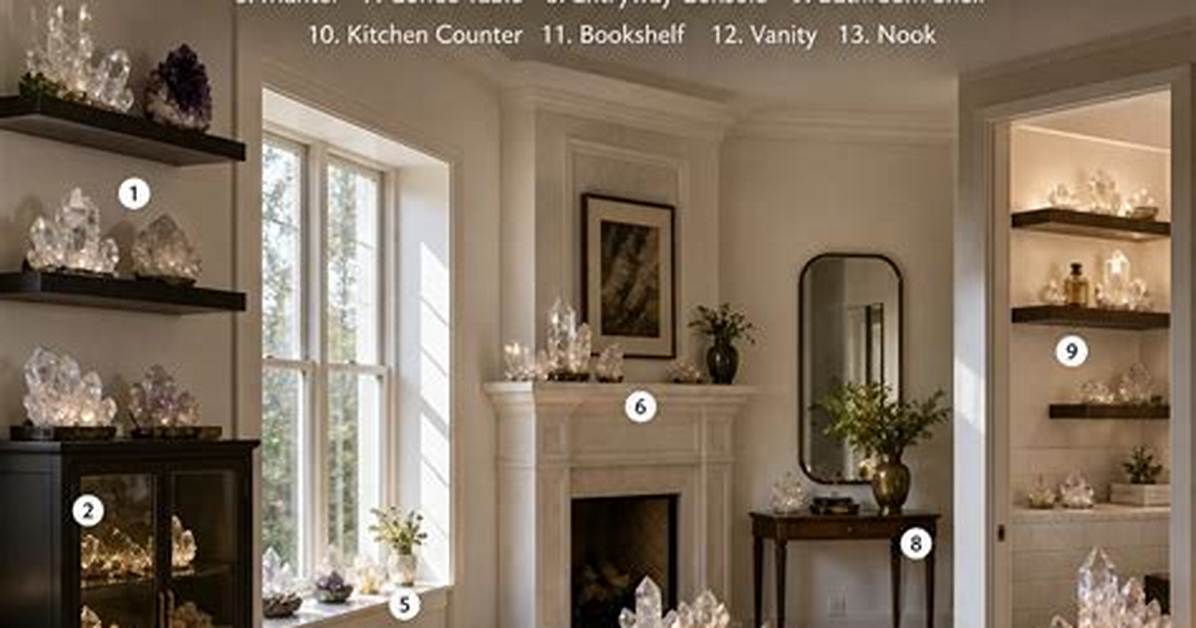 How to Display China Crystal in Your