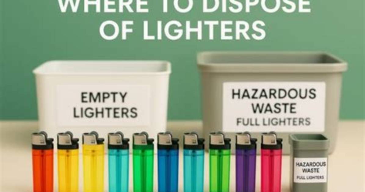 How to Dispose of Lighter